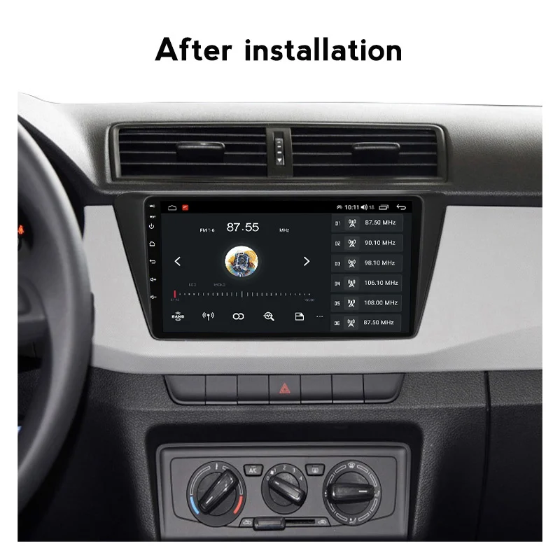 Navigatie Skoda Fabia 3 (2014-2021), Display INCELL, Android 15, 4GB 128GB, DSP, CarPlay si Android Auto ecran 10.1 Inch [3]