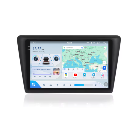 PROMOTII % - Navigatie Skoda Rapid si Seat Toldeo (2012–2019) Android 14, 12GB RAM, 256GB ROM, Ecran 9.33 inch 2K QLED