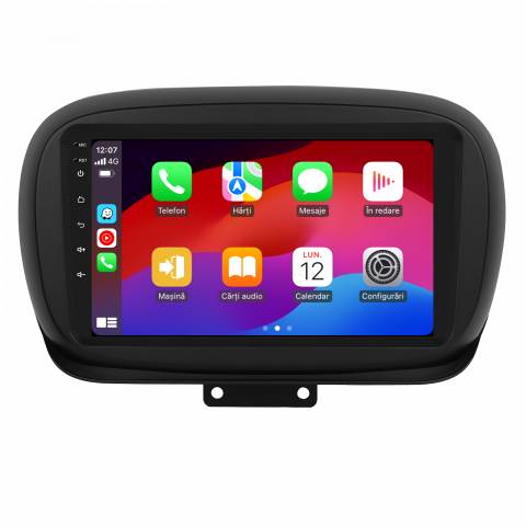 Toate Produsele - Navigatie  Fiat 500X (2014-2020) cu Android, 2GB RAM 32GB ROM, DSP, ecran 9 Inch,Carplay si Android Auto