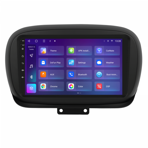 Navigatie  Fiat 500X (2014-2020) cu Android, 2GB RAM 32GB ROM, DSP, ecran 9 Inch,Carplay si Android Auto [2]