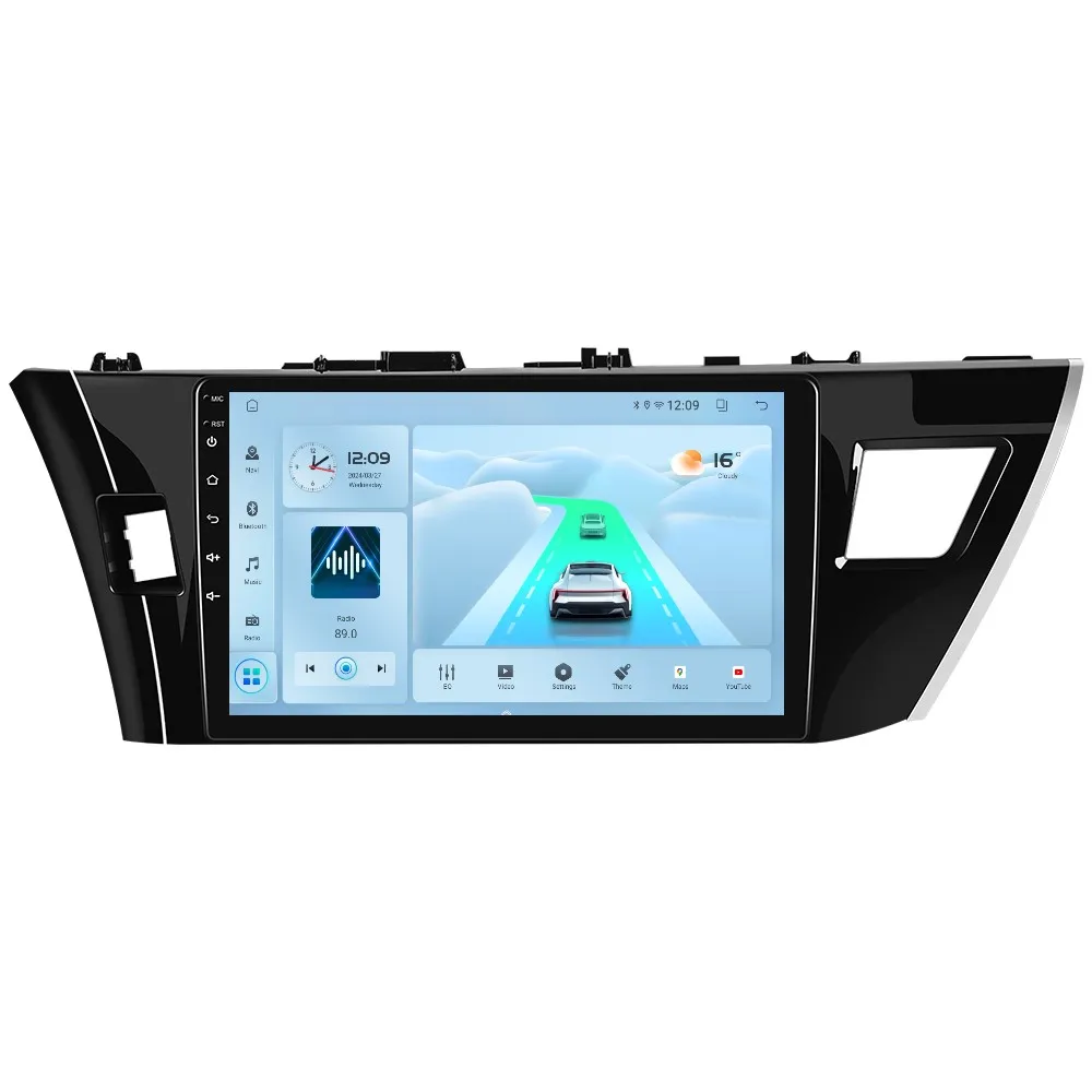 Toyota Corolla (2013-2017) - Navigatie Toyota Corolla (2013-2017) cu Android 12, 2GB RAM 32GB ROM, DSP, ecran 10.1 Inch,Carplay si Android Auto