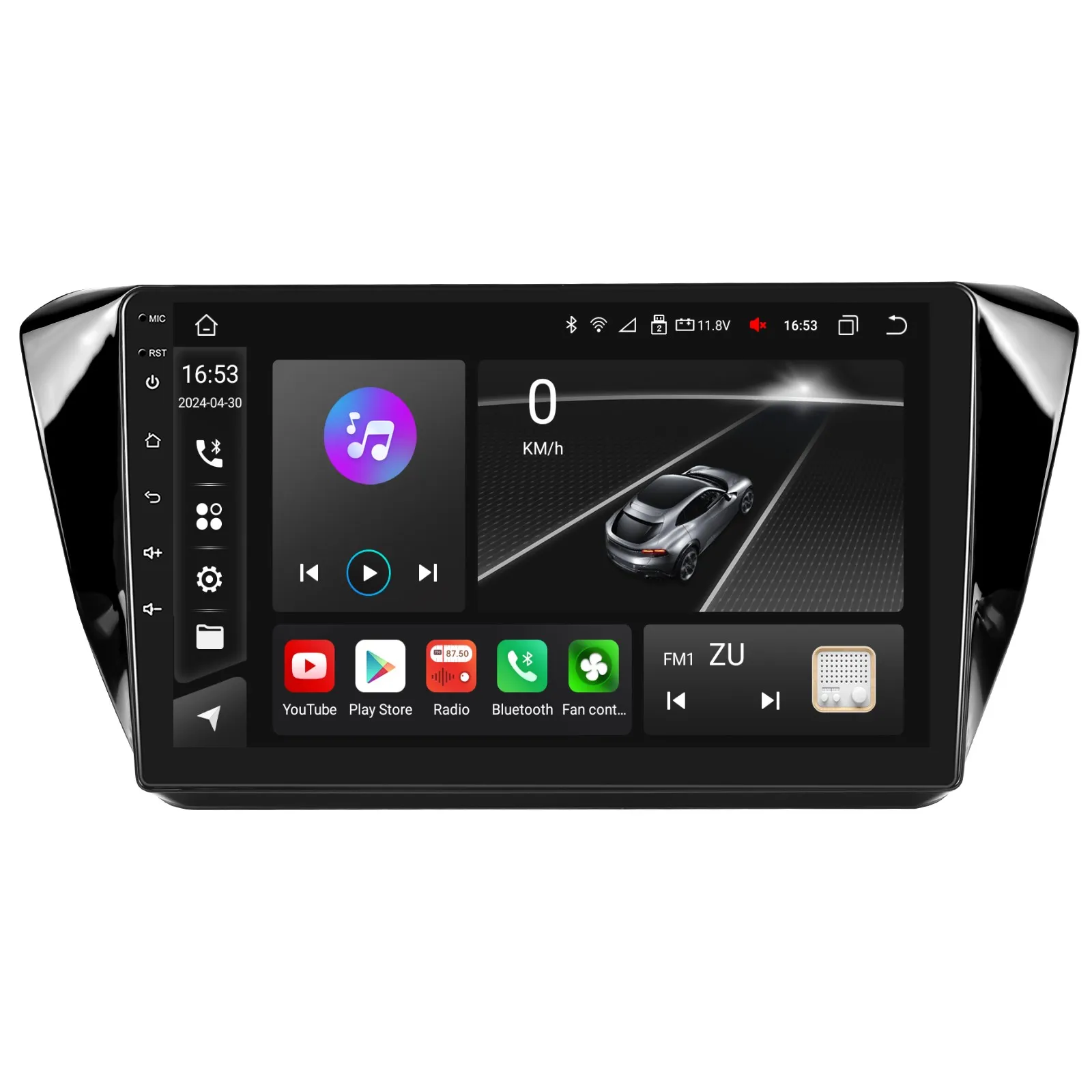 Skoda Superb 3 (2015-2019) - Navigatie Skoda Superb 3 (2015-2019) cu Android 13, 8GB RAM 128GB ROM, SLOT SIM 4G, ecran 10.1 Inch,Carplay si Android Auto