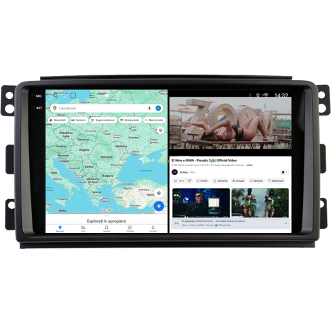 Navigație Android dedicată 2K QLED Octa-Core UIS8581A cu SIM 4G, CarPlay și Android Auto [4]