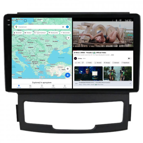 Navigație Android dedicată 2K QLED Octa-Core UIS8581A cu SIM 4G, CarPlay și Android Auto [4]