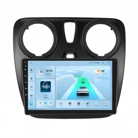 Dacia Dokker (2014-2019) - Navigatie DACIA LODGY (2012-2020), Android 12, 2GB RAM 32GB, DSP, Carplay si Android auto, ecran 9 inch