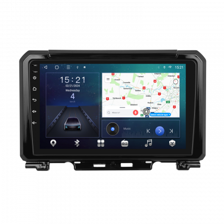 Suzuki Jimny 4 2018-2023 - Navigatie Suzuki Jimny 4 (2018-2023), Android 12, 4GB RAM 64GB, SLOT SIM 4G, DSP, Carplay si Android auto, ecran 9 inch