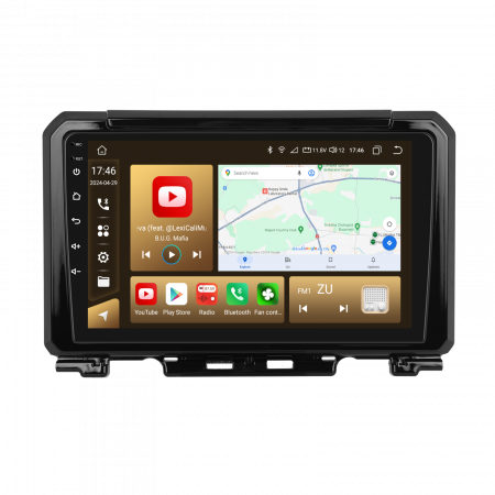 Navigatie Suzuki Jimny 4 (2018-2023), Android 12, 8GB RAM 128GB, SLOT SIM 4G, DSP, Carplay si Android auto, ecran 9 inch [2]