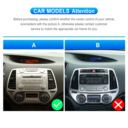 Navigatie Hyundai i20 (2008-2012), Android 12, 2GB RAM 32GB, DSP, Carplay si Android auto, ecran 9 inch [4]