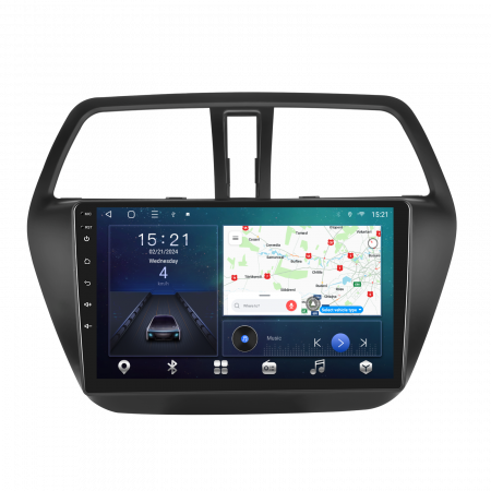 Suzuki S-CROSS (2012-2016) - Navigatie Suzuki S-CROSS (2012-2016), Android 12, 4GB RAM 64GB,SIM 4G, DSP, Carplay si Android auto, ecran 9 inch