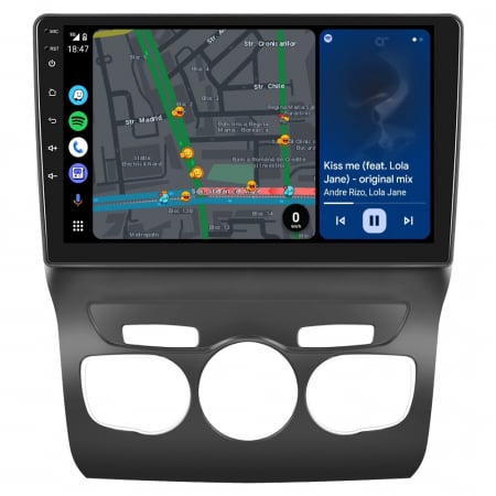 Navigatie Citroen C4L (2013-2016), Android 12, 4GB RAM 64GB, SIM 4G, DSP, Carplay si Android auto, ecran 10.1 inch [4]