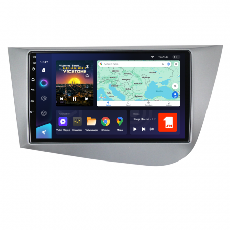 Leon (2005-2012) - Navigatie TEYES CC3L Seat Leon MK2 (2005-2012), 4GB+32GB, OCTA-CORE 1.6GHZ, SIM 4G, CarPlay si Android Auto,DSP, ecran 9 inch