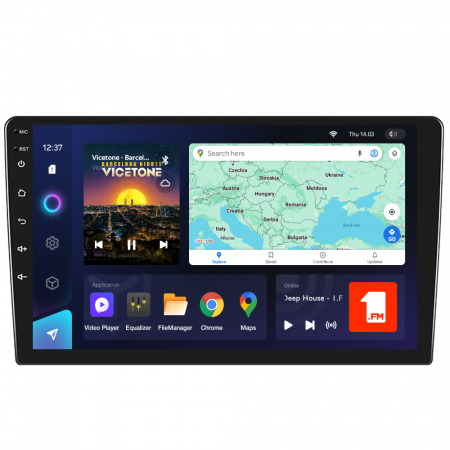 Navigatii 2 DIN - Navigatie TEYES CC3L, Universala, Tableta 9 inch, 2DIN 4GB+32GB, OCTA-CORE 1.6GHZ, SIM 4G, CarPlay si Android Auto,DSP