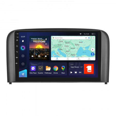 Volvo S80 (1998-2006) - Navigatie TEYES CC3L Volvo S80 (1998-2006), 4GB+32GB, OCTA-CORE 1.6GHZ, SIM 4G, CarPlay si Android Auto,DSP, ecran 9 inch