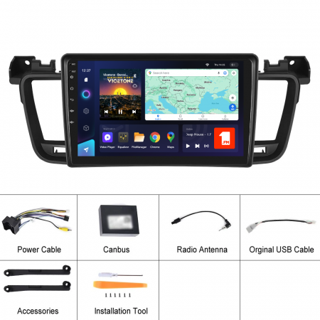 Navigatie TEYES CC3L Peugeot 508 (2012-2016), 4GB+32GB, OCTA-CORE 1.6GHZ, SIM 4G, CarPlay si Android Auto,DSP, ecran 9 inch [6]