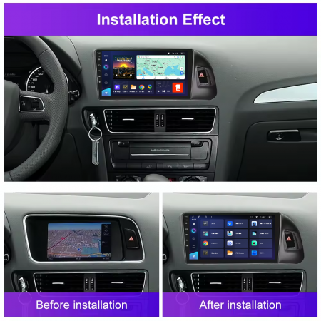 Navigatie TEYES CC3L Audi Q5 (2010-2018), 4GB+32GB, OCTA-CORE 1.6GHZ, SIM 4G, CarPlay si Android Auto,DSP, ecran 9 inch [1]