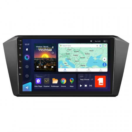 Passat B8 (2015-2019) - Navigatie TEYES CC3L, Passat B8 (2015-2019), 4GB+32GB ROM, OCTA-CORE 1.6GHZ, SIM 4G, CarPlay si Android Auto,DSP, ecran 10.2 Inch