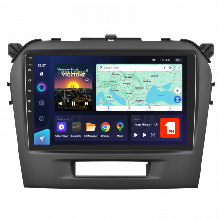 Luna Cadourilor - Navigatie TEYES Suzuki Vitara 4 (2014-2018), 4GB+32GB, OCTA-CORE 1.6GHZ, SIM 4G, CarPlay si Android Auto,DSP, ecran 9 inch