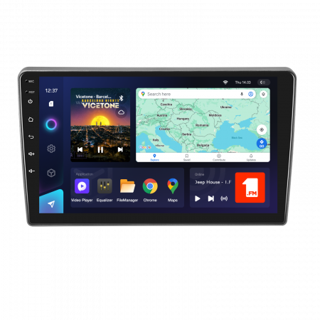 Peugeot 407 (2004-2008) - Navigatie TEYES Peugeot 407 (2004-2008), 4GB+32GB, OCTA-CORE 1.6GHZ, SIM 4G, CarPlay si Android Auto,DSP, ecran 9 inch