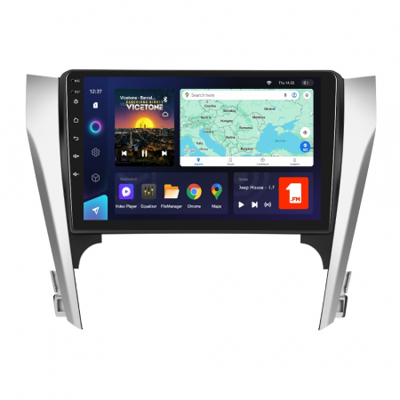Toyota Camry (2015-2017) - Navigatie TEYES Toyota Camry (2012-2014), 4GB+32GB, OCTA-CORE 1.6GHZ, SIM 4G, CarPlay si Android Auto,DSP, ecran 10.1 inch