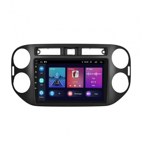 Tiguan (2007-2015) - Navigatie Tiguan (2010-2015) cu Android 12, ecran 9 Inch, 2GB RAM 32 GB ROM,Carplay si Android Auto