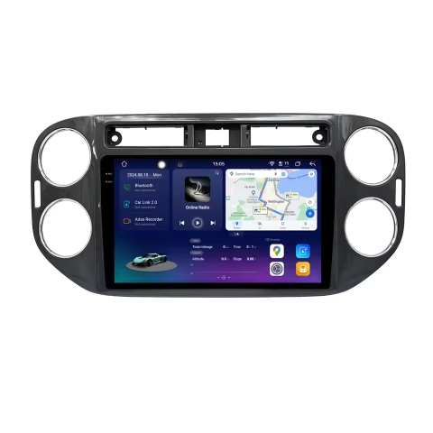 Navigatii Volkswagen - Navigatie Tiguan (2010-2015) cu Android 12, 4GB RAM 64GB ROM, DSP, SIM 4G, Carplay si Android Auto, ecran 9 inch