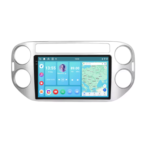 Tiguan (2007-2015) - Navigatie Volkswagen Tiguan (2010-2015) Display INCELL, Android 15, 4GB 128GB, DSP, CarPlay si Android Auto ecran 9 Inch