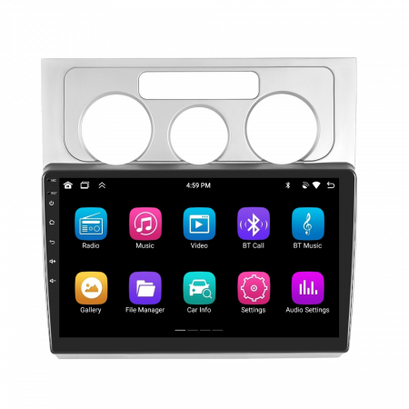 Navigatie Touran 1 (2003-2010) cu Android 12 4GB RAM 64GB ROM, SIM 4G, DSP, CarPlay si Android Auto Wi-fi, Youtube, Waze, ecran HD 10.1 Inch [6]