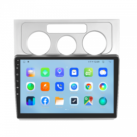 Navigatie Touran 1 (2003-2010) cu Android 12, 4GB RAM 64GB ROM, DSP, CarPlay si Android Auto Wi-fi, Youtube, Waze, ecran HD 10.1 Inch [7]