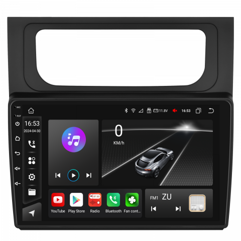 Touran II (2010-2015) - navigatie-android-touran-2010-2015-carplay-ecran-10-inch