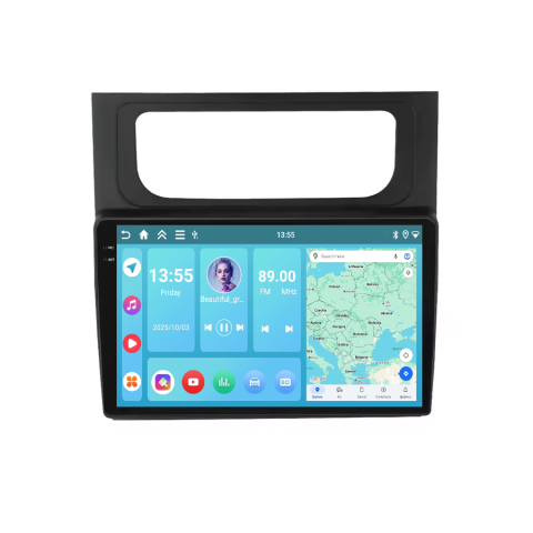 Touran II (2010-2015) - Navigatie Volkswagen Touran II (2010-2015) Display INCELL, Android 15, 4GB 128GB, DSP, CarPlay si Android Auto ecran 10 Inch