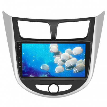 Navigatie Hyundai Accent (2010-2016), Android 12, 4GB RAM 64GB, DSP, SIM 4G, Carplay si Android auto, ecran 9 inch [4]