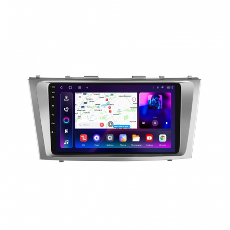 PROMOTII % - Navigatie Toyota Camry (2006-2011), Android 12, 8GB RAM 128GB, SIM 4G, DSP, Carplay si Android auto, ecran 9 inch