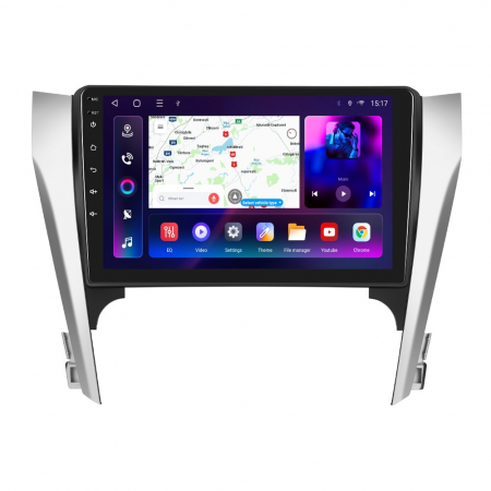 Toyota Camry (2015-2017) - Navigatie Toyota Camry (2012-2014), Android 12, 8GB RAM 128GB, SIM 4G, DSP, Carplay si Android auto, ecran 10.1 inch