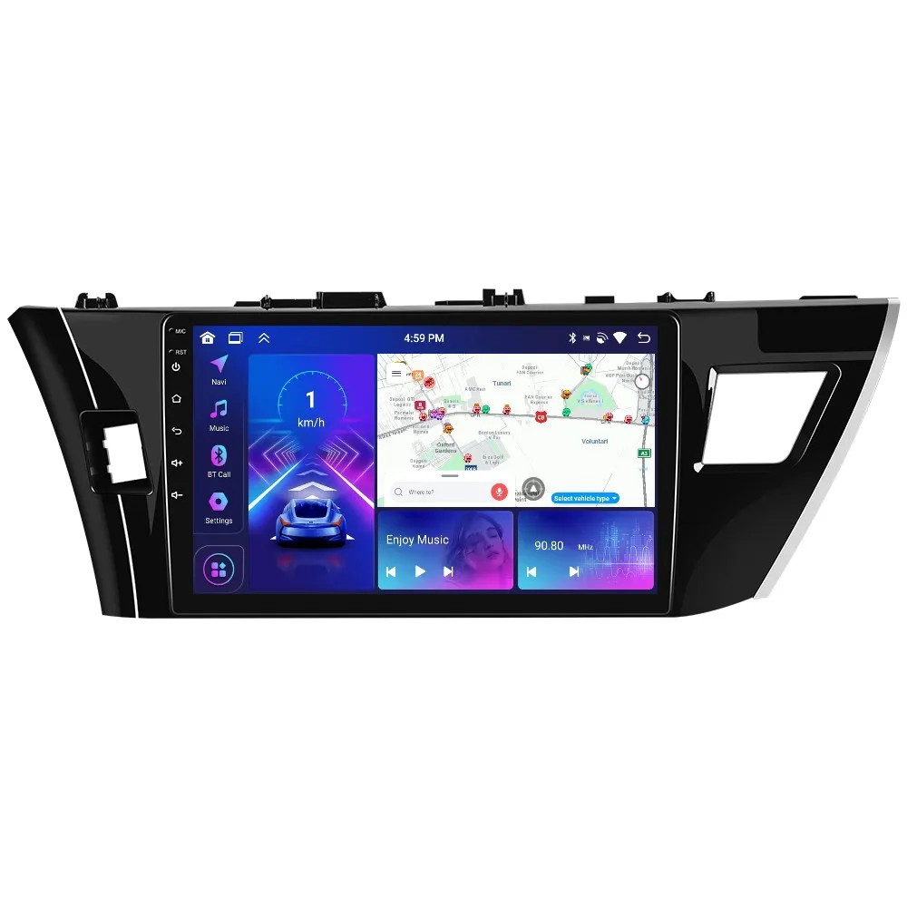 Toyota Corolla (2013-2017) - Navigatie Toyota Corolla (2013-2017) cu Android 13, 4GB RAM 64GB ROM, DSP, ecran 10.1 Inch,Carplay si Android Auto