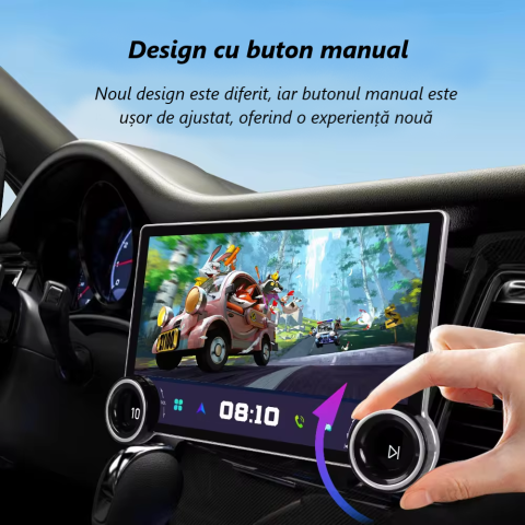 Navigatie Seat Leon (2005-2012), FULL HD 1080P, 11.8” 2+64 GB, CarPlay si Android Auot wifi [1]