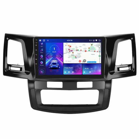 Toyota Hilux (2005-2014) - Navigatie Toyota Hilux (2005-2014), cu Android 13, 4GB RAM 64GB ROM, DSP, CarPlay si Android Auto Wi-fi, Youtube, Waze, ecran HD 9 Inch