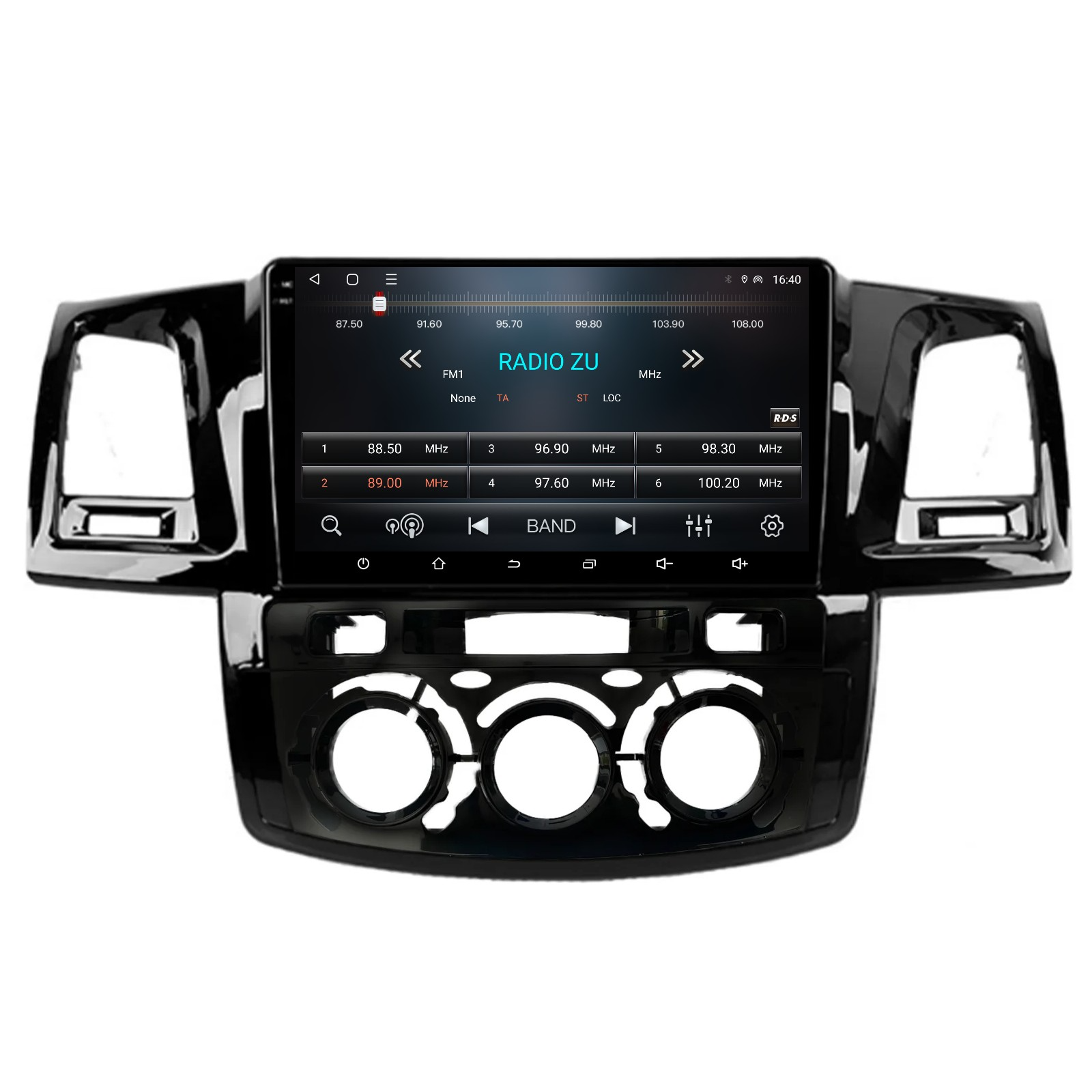 Navigatie Toyota Hilux (2008-2014), OCTA-CORE, 4GB RAM 64 GB ROM, Android 14, ecran 2K QLED 2000 X 1200 PX, 9.5 inch [5]