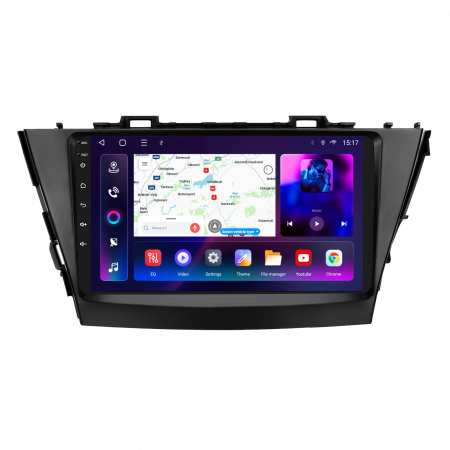 Toyota Prius Plus (2012-2020) - Navigatie Toyota Prius Plus (2012-2020), Android 12, 8GB RAM 128GB,SIM 4G, DSP, Carplay si Android auto, ecran 9 inch