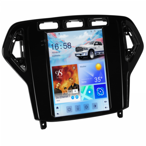 Navigatie Ford Mondeo (2007-2010) Tip Tesla, Android 12, 2GB RAM 32GB, DSP, CarPlay si Android Auto, ecran 9,7 inch [4]