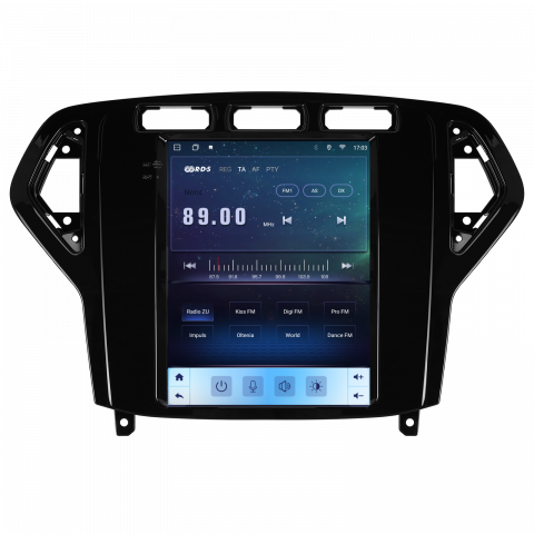 Navigatie Ford Mondeo (2007-2010) Tip Tesla, Android 12, 2GB RAM 32GB, DSP, CarPlay si Android Auto, ecran 9,7 inch [8]