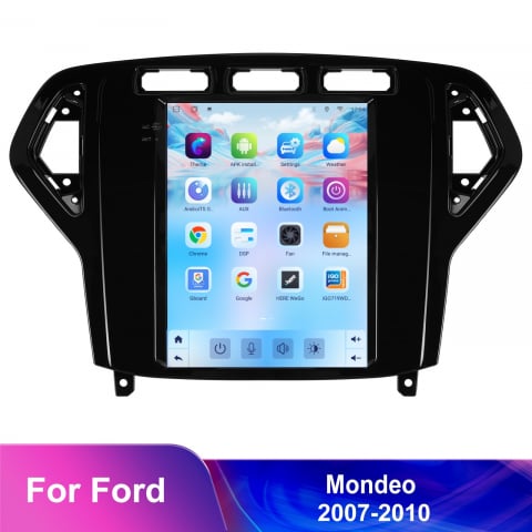 NNavigatie Ford Mondeo (2007-2010) Tip Tesla, Android 12, 4GB RAM 64GB, SLOT SIM 4G, DSP, CarPlay si Android Auto, ecran 9,7 inch [9]