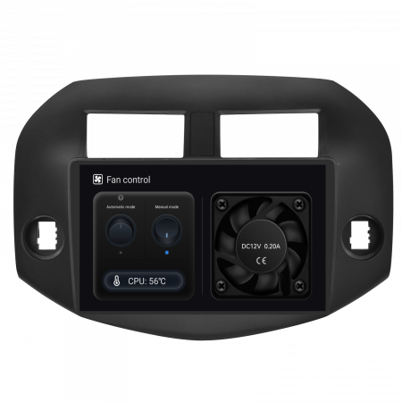 Navigatie Toyota RAV 4 III (2005-2013), Android 12, 8GB RAM 128GB, SLOT SIM 4G, DSP, Carplay si Android auto, ecran 9 inch [5]