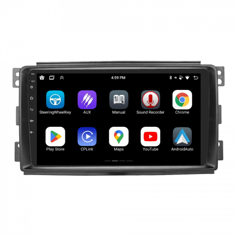 Navigatie Mercedes Benz Smart (2005-2010) cu Android, 4GB RAM 64GB ROM, DSP, ecran 9 Inch, Carplay si Android Auto [4]