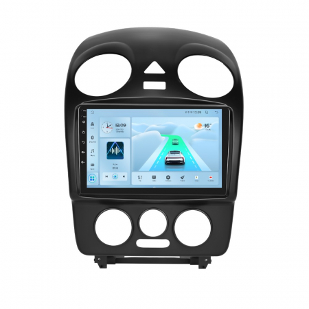 Volkswagen New Beetle (2004-2010) - Navigatie Volkswagen New Beetle (2004-2010), Android 12, 2GB RAM 32GB, DSP, Carplay si Android auto, ecran 9 inch