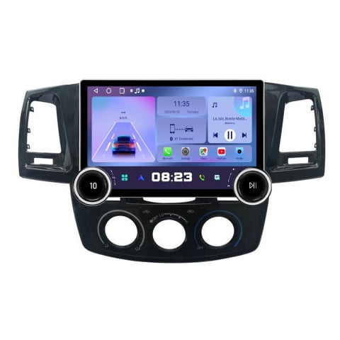 Toyota Hilux (2005-2014) - Navigatie Toyota Fortuner Hilux (2005-2007) MT, AT, FULL HD 1080P, 11.8” 2+64 GB, CarPlay si Android Auot wifi