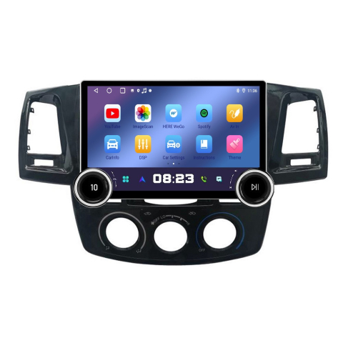 Navigatie Toyota Fortuner Hilux (2005-2007) MT, AT, FULL HD 1080P, 11.8” 2+64 GB, CarPlay si Android Auot wifi [2]