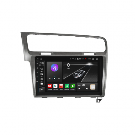 Navigatie Volkswagen GOLF 7 (2012-2020) Android 12, 8GB RAM 128GB, SLOT SIM 4G, DSP, CarPlay si Android Auto Wi-fi, Youtube, Waze, ecran HD 10.1 Inch [4]