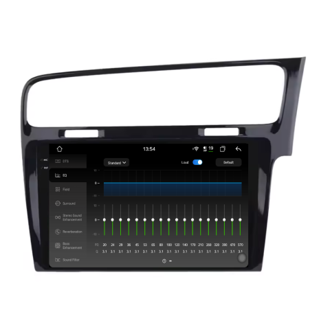 Navigatie Volkswagen Golf 7 (2012-2020) Android 14, 12GB RAM, 256GB ROM, Ecran 10.33 inch 2K QLED, Ramă Neagră [3]