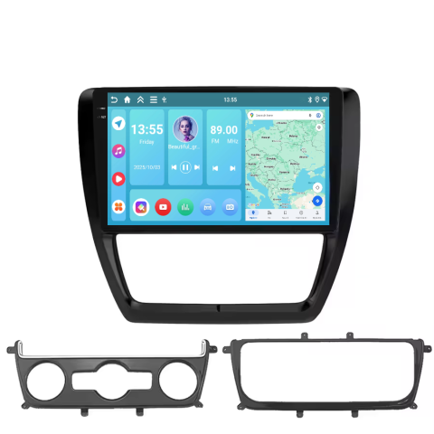 Jetta (2005-2018) - Navigatie Volkswagen Jetta (2011-2018) Display INCELL, Android 15, 4GB 128GB, DSP, CarPlay si Android Auto ecran 10 Inch