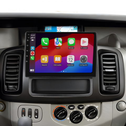 Navigatie Renault Trafic,Opel Vivaro,Nissan Primastar (2010-2014), cu Android, 4GB RAM 64GB ROM, cu SLOT SIM 4G, DSP, ecran 10,1 Inch, Carplay si Android Auto [5]